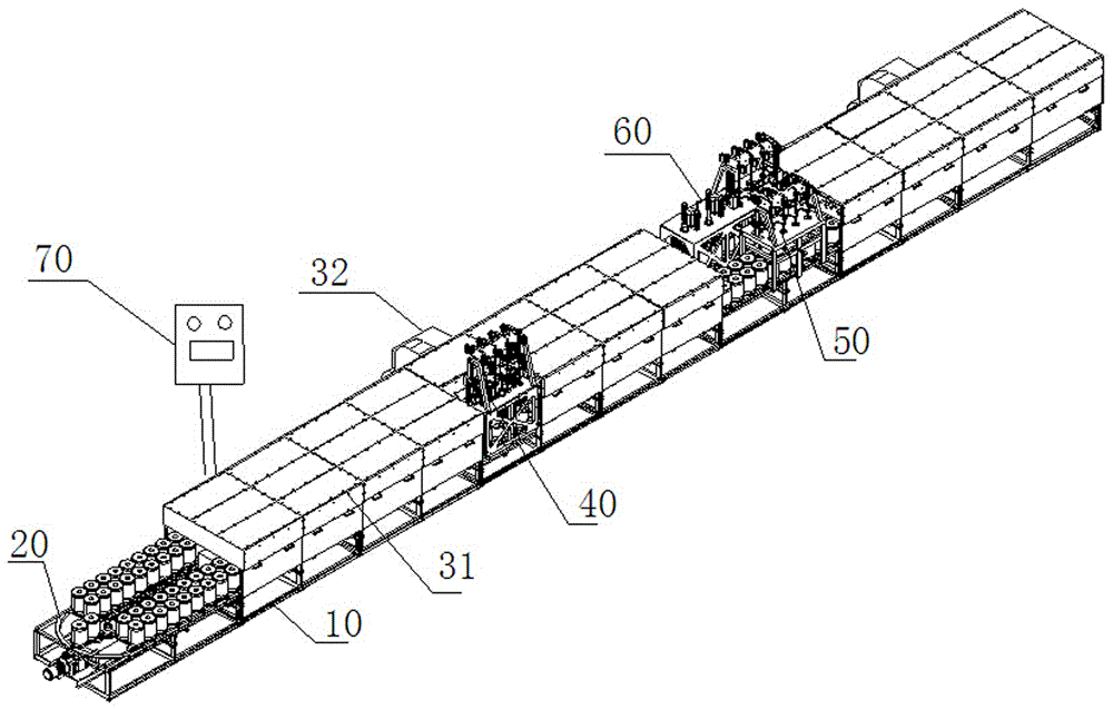 Ceramic slurry injection forming system