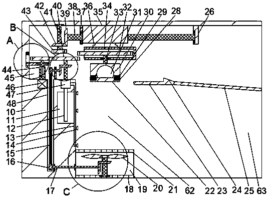 Wardrobe with automatic disinfection device