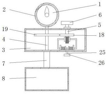 Waterproof convenient-to-install automatic instrument