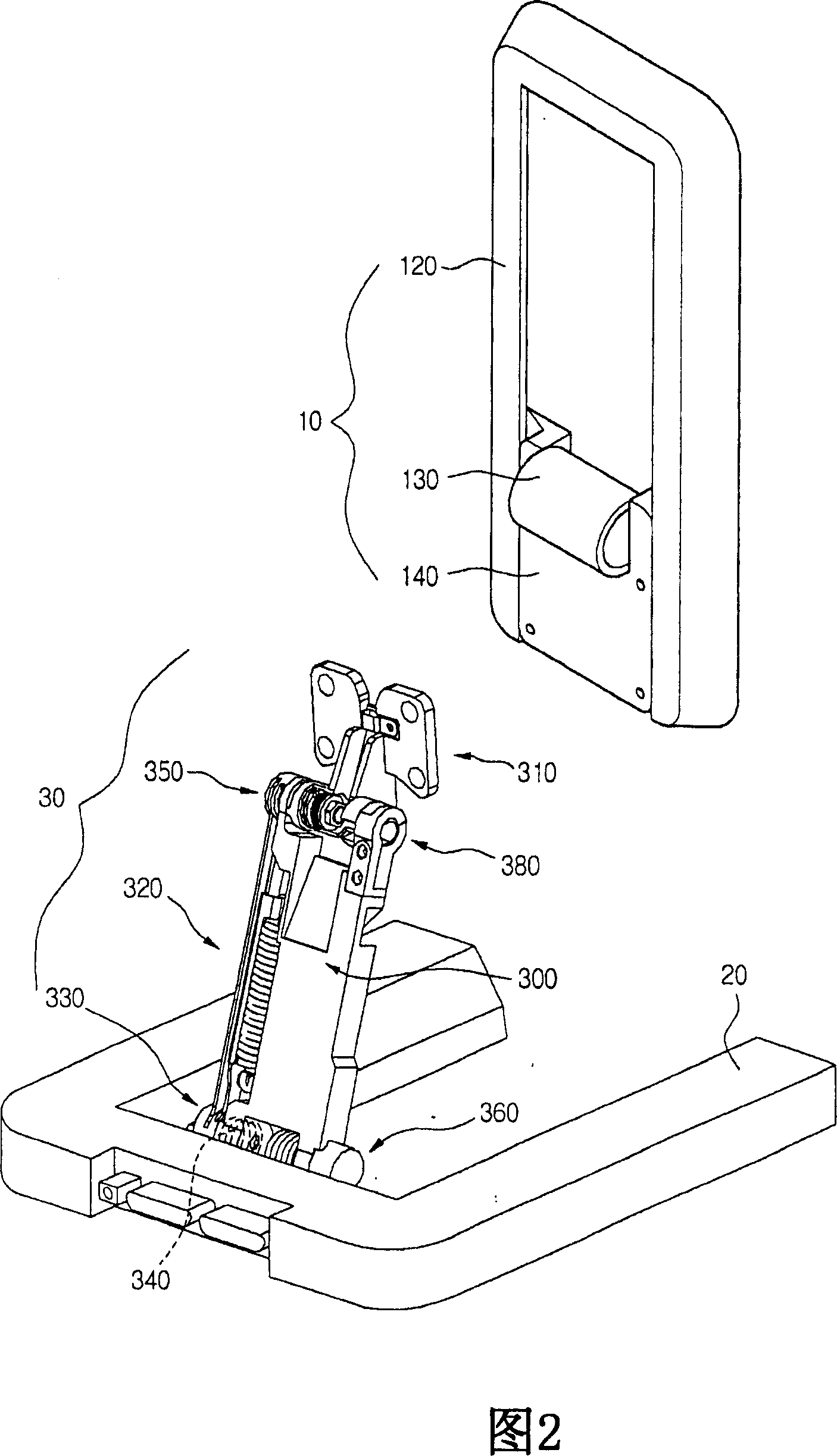 Stand of a display device