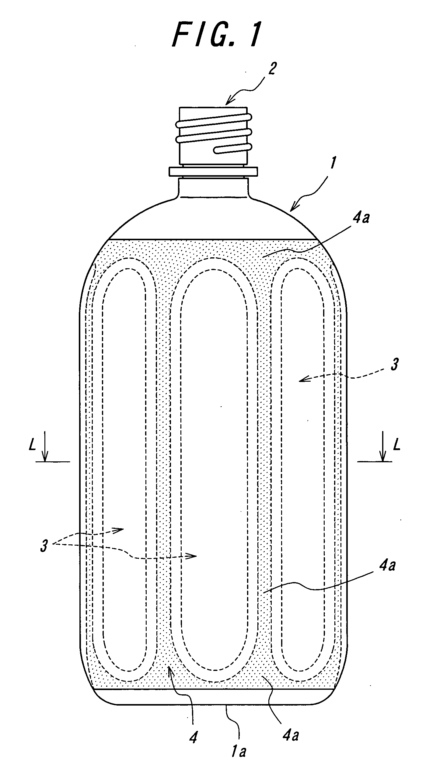 Synthetic resin container