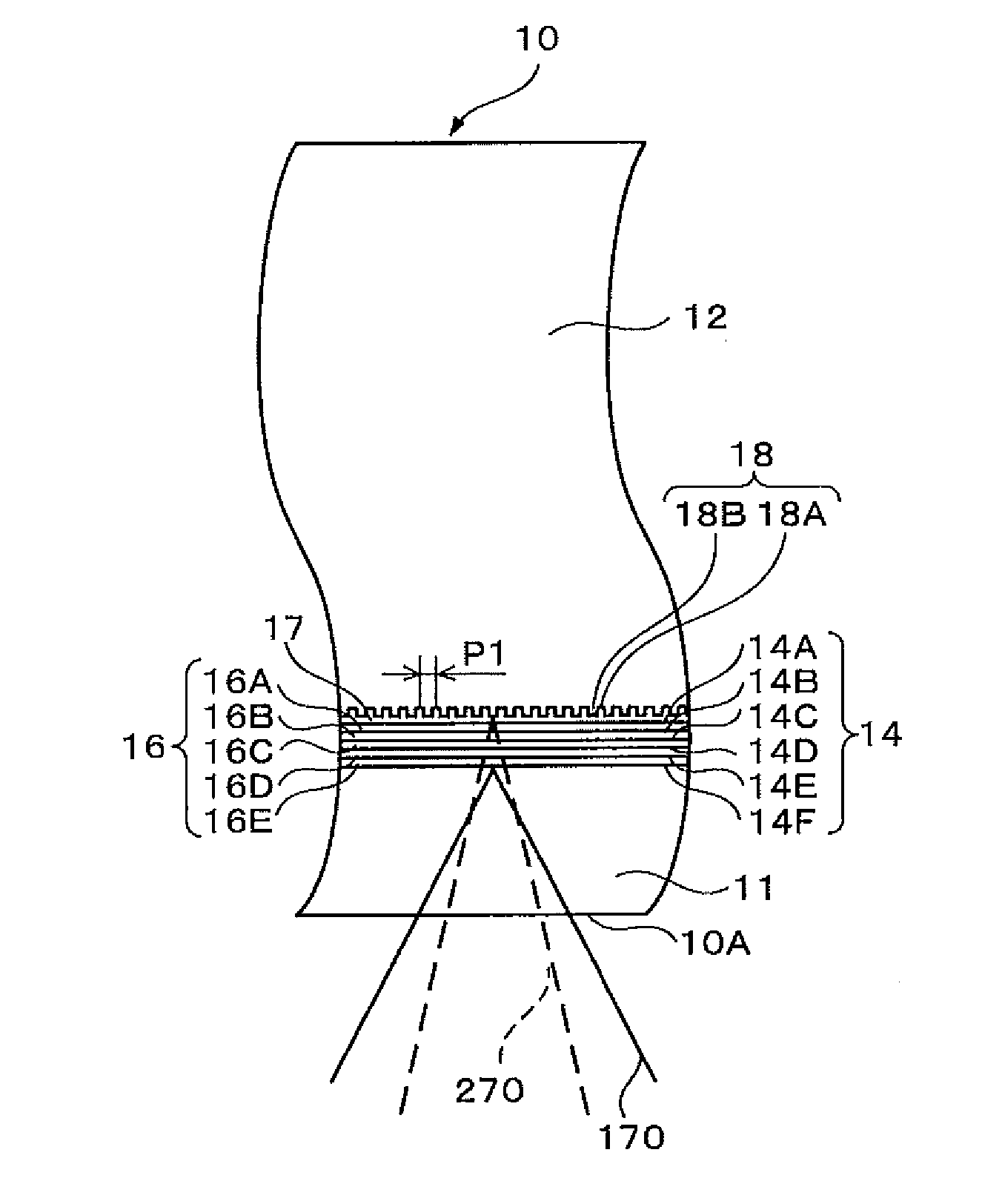 Optical recording and reading method, optical recording and reading apparatus, optical recording medium, and method for producing an optical recording medium