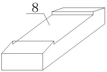 A concrete modular gob-side roadway support structure for coal pillar-free mining