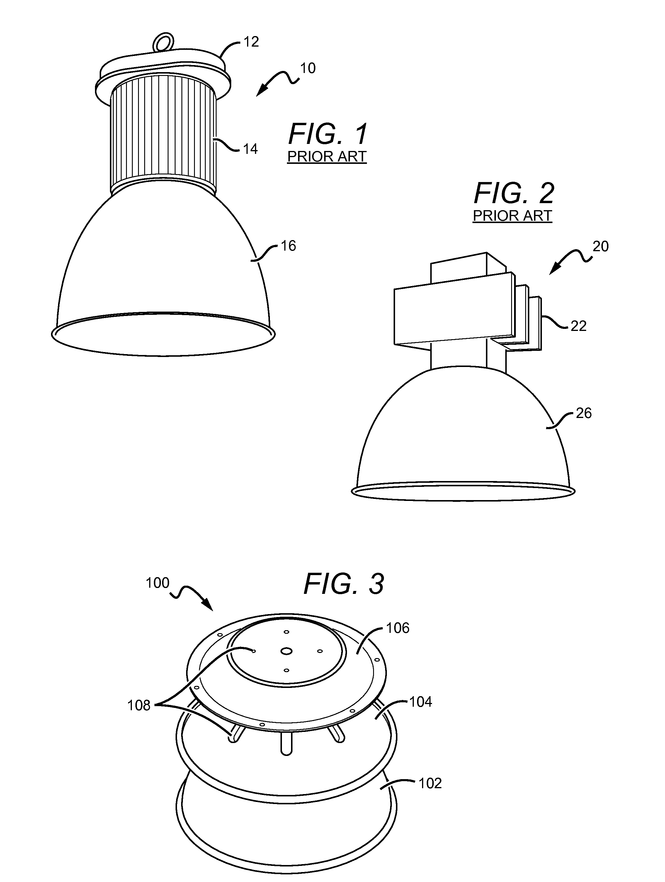 Aluminum high bay design