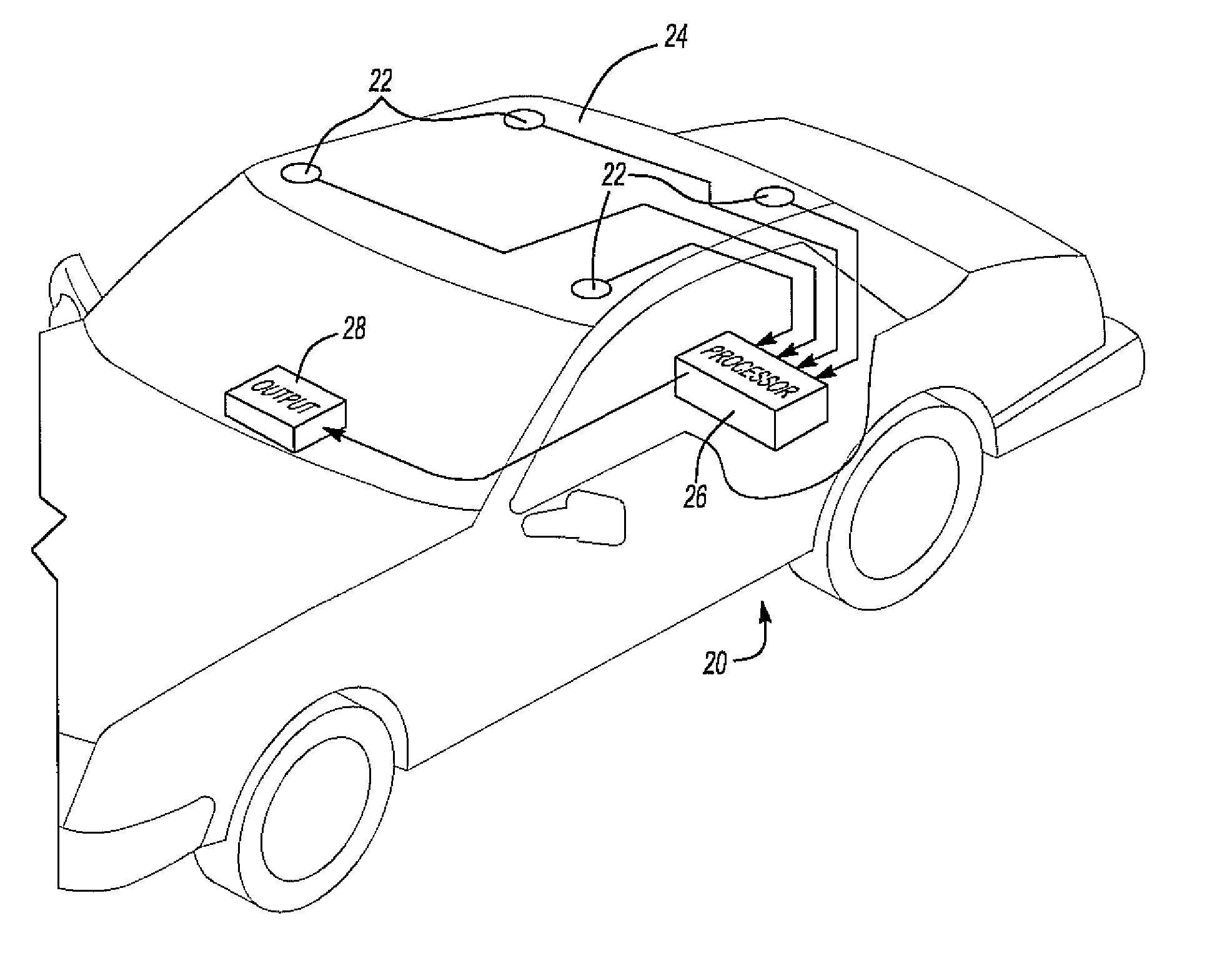 Method and system for locating a wave source within a defined area