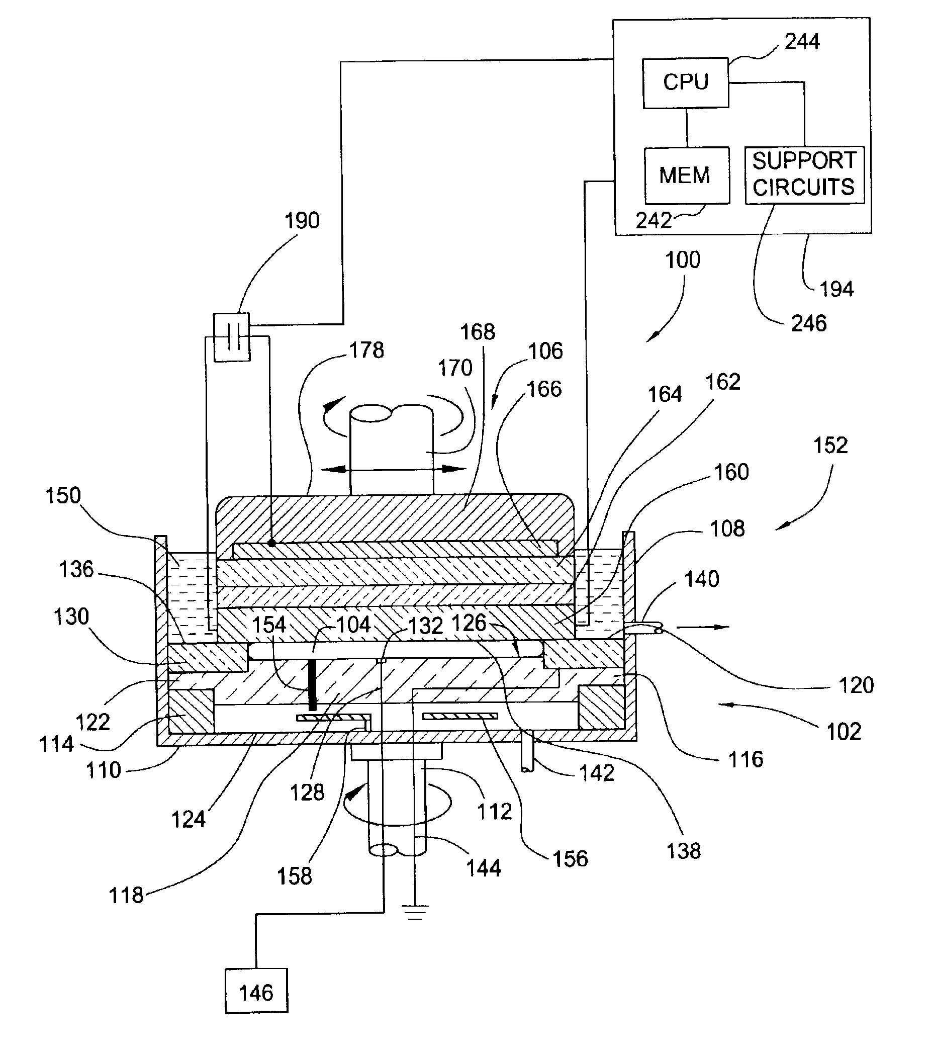 Process control in electrochemically assisted planarization