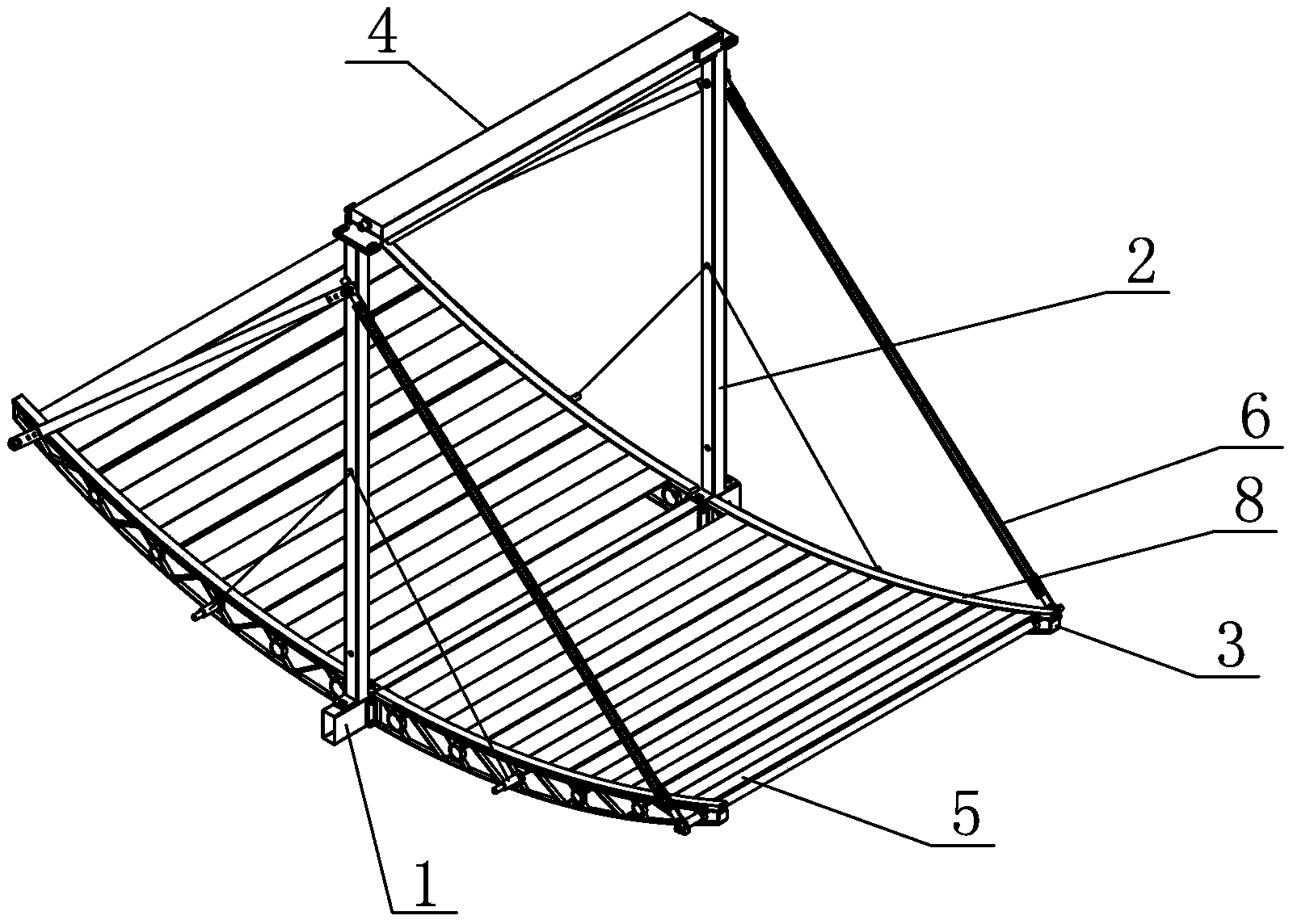 Solar power generation and collection system