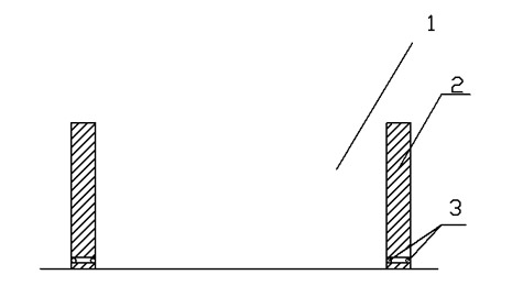 Method for aerobic quick composting of urban domestic sludge as well as device and using method thereof