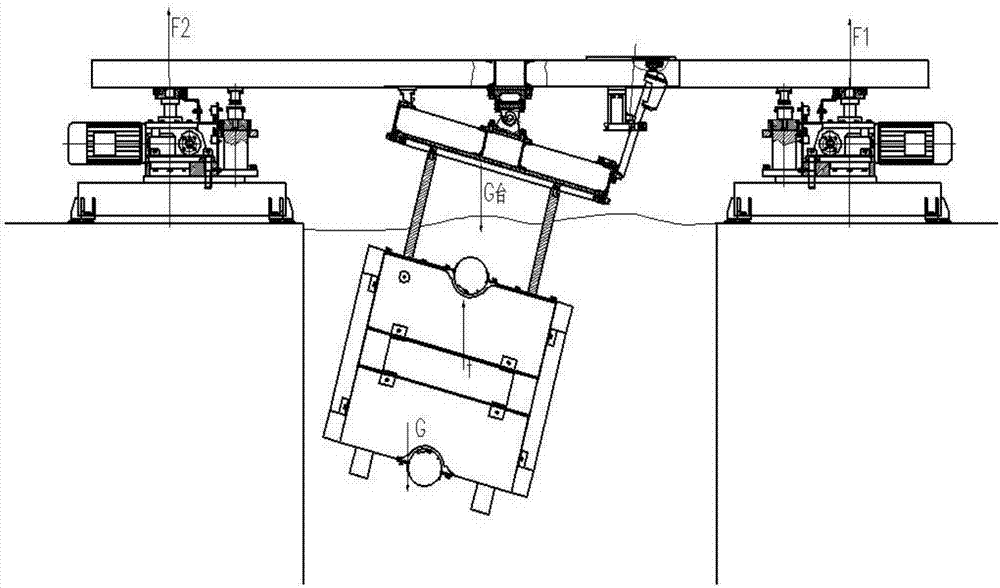 Center of buoyancy measuring apparatus and method of irregular underwater vehicle