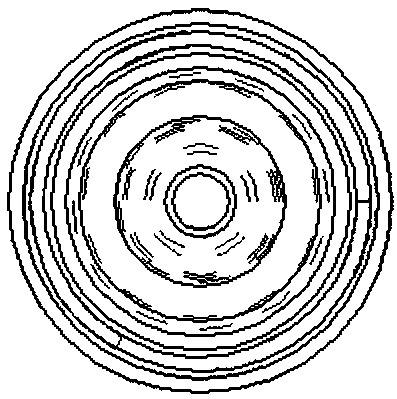 Ultra-low-temperature freezing storage tank filter anti-blocking device