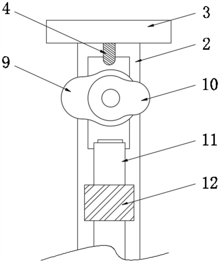 Rebound method concrete compressive strength detection device