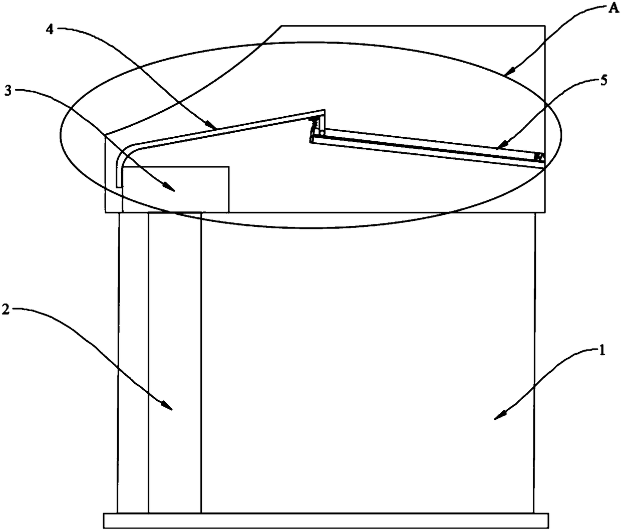 Concealed piano keyboard cover with cushioning components