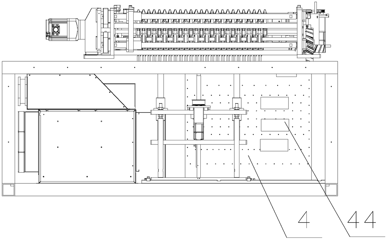 Fully automatic battery forming fixture machine