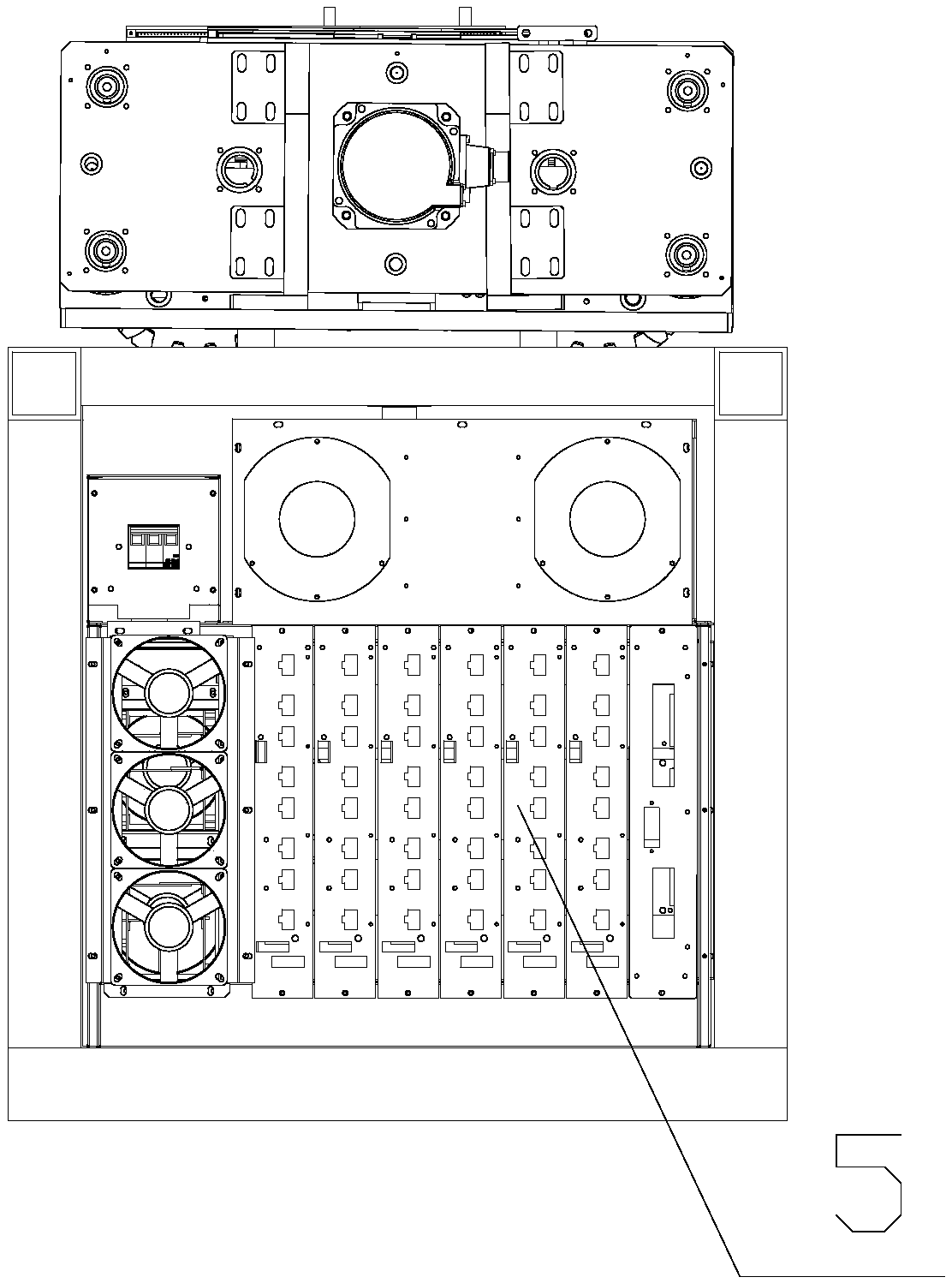 Fully automatic battery forming fixture machine