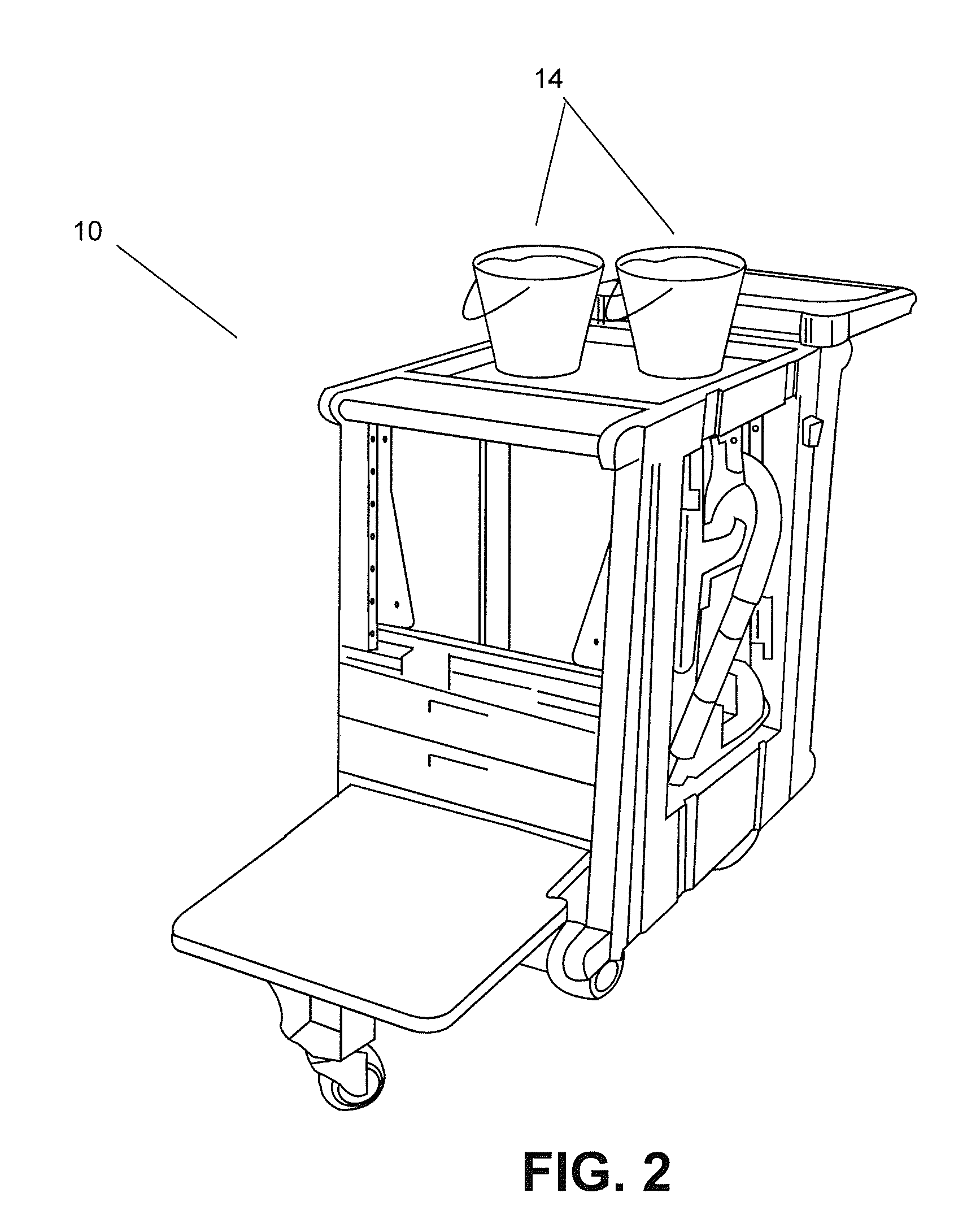 Patient room cleaning system and method