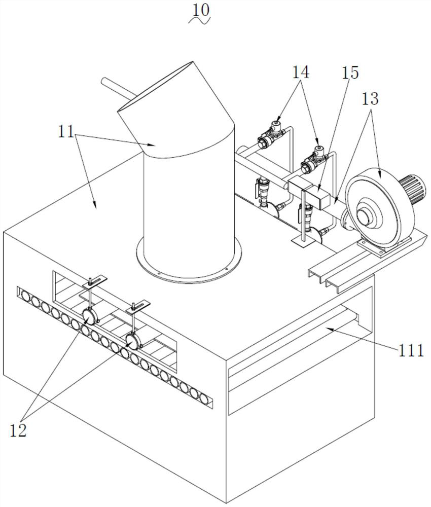 Device for overcoming glaze avoiding defect of ink-jet ceramic tiles