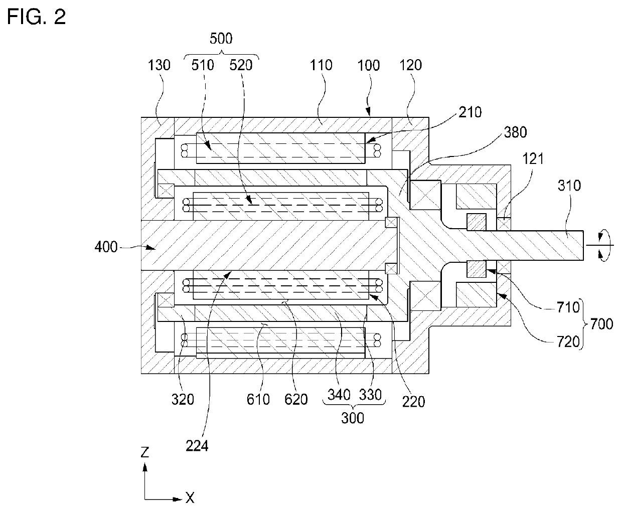 Rotating electric device