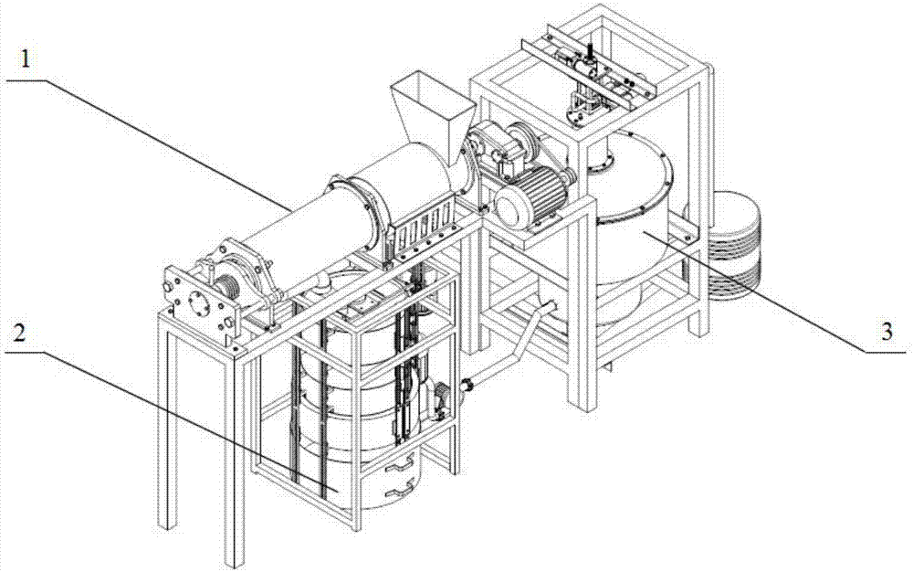 Restaurant swill processing device