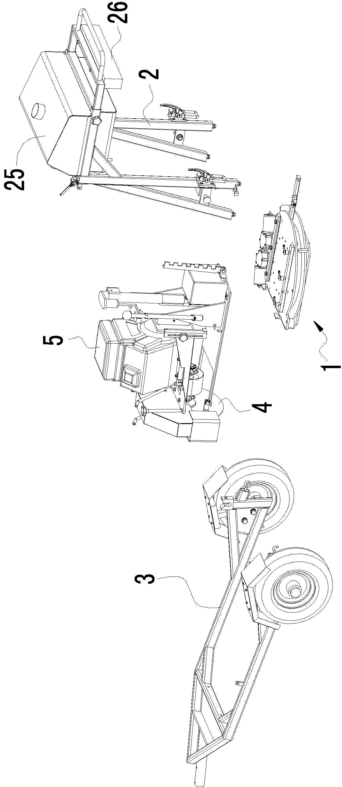 Cutting radius adjusting mechanism of circumference cutter