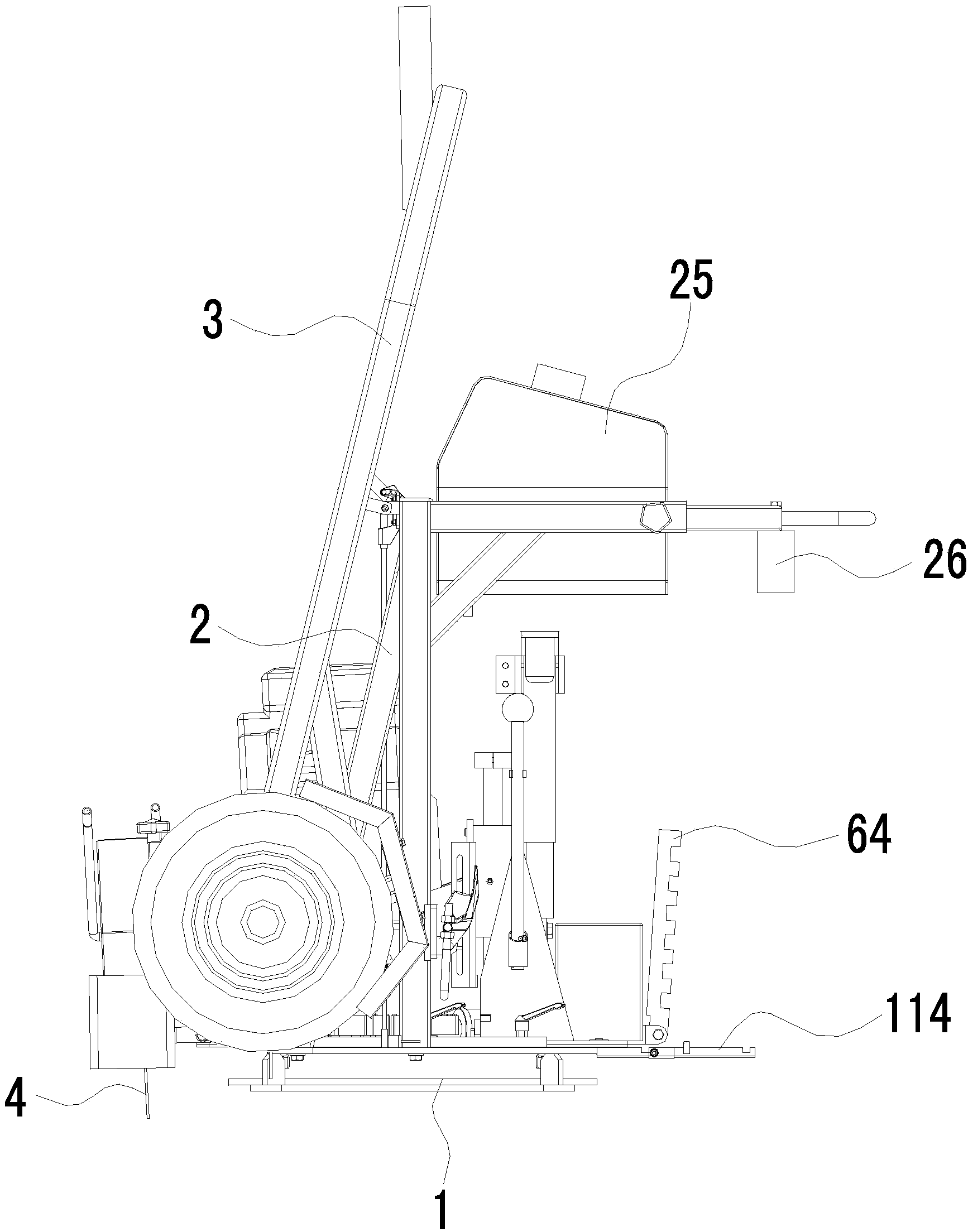 Cutting radius adjusting mechanism of circumference cutter