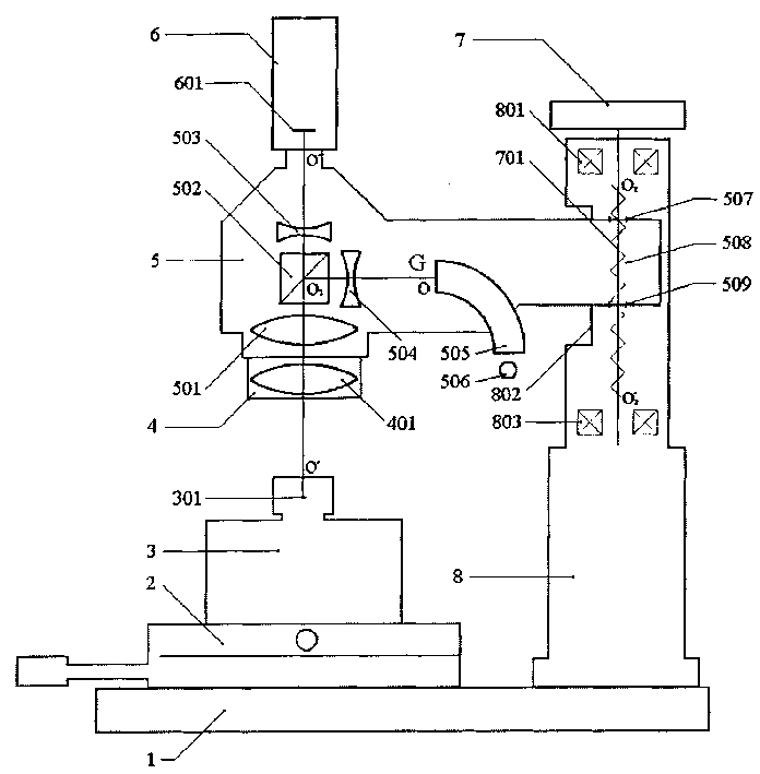 Observer used in conjustion with atom force microscope