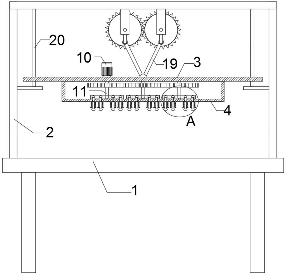 Multifunctional monitoring and nursing device for cardiology department