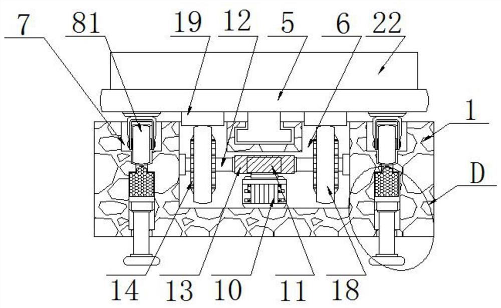 Steel structure assembly type sliding supporting platform system and operation method thereof