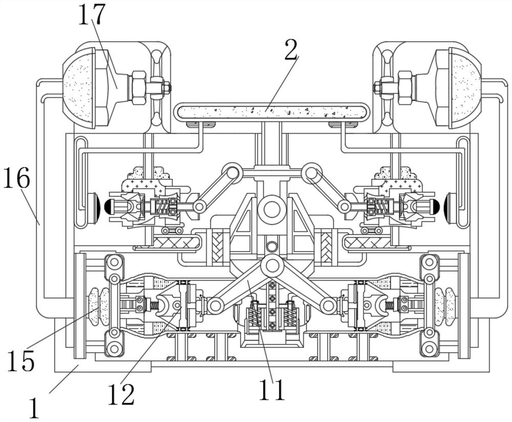 An energy-saving device in which the internal current is only turned on when the smart combination lock needs to be used