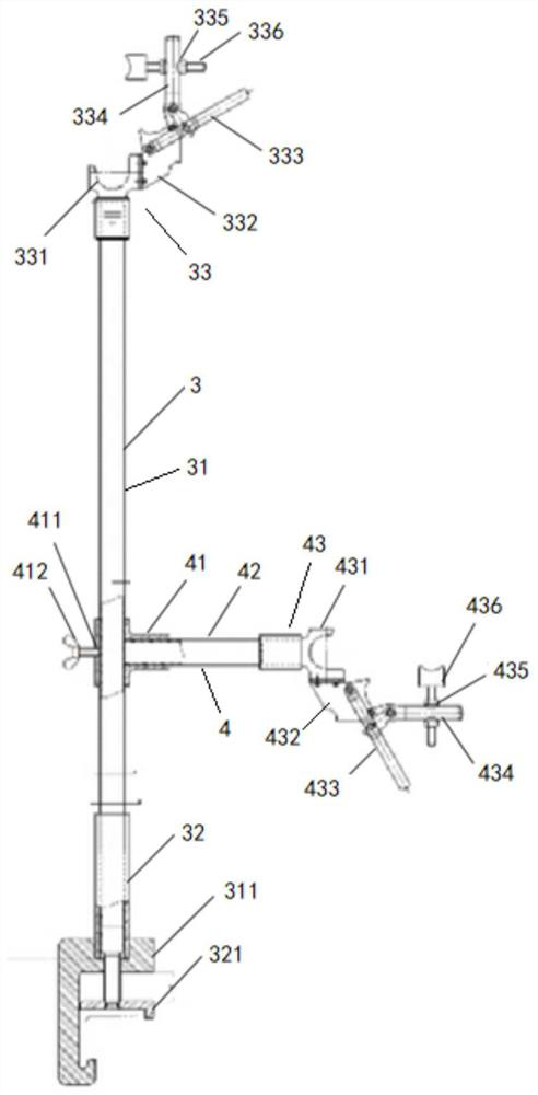 A special bracket for bypass drainage wire