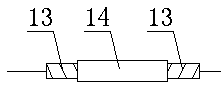 Method for disassembling closed breakdown mill roller