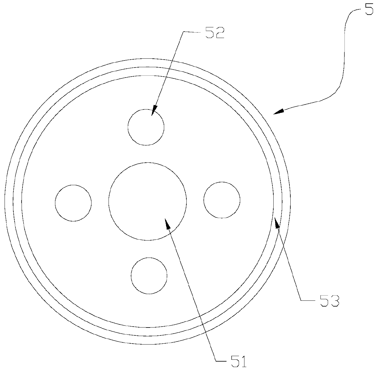 Efficient nanometer vacuum evaporation source