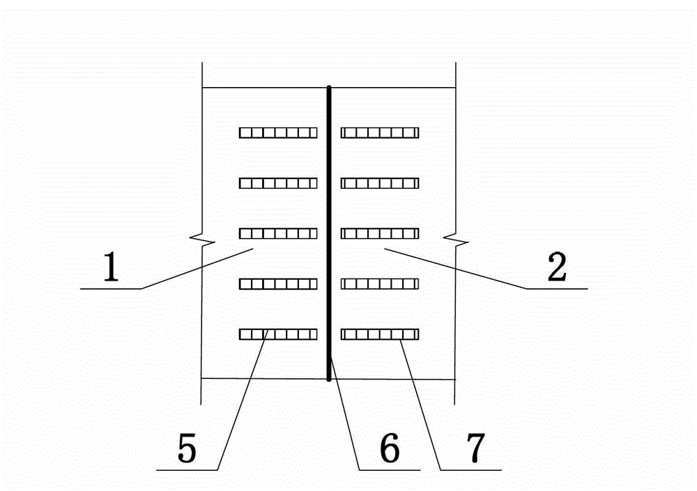 Boiler flue structure