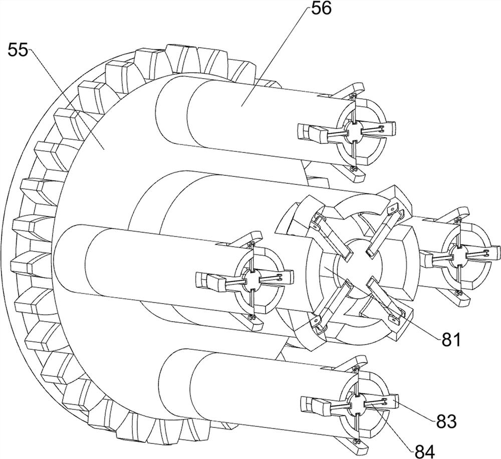 Automobile tire wear test comparison device