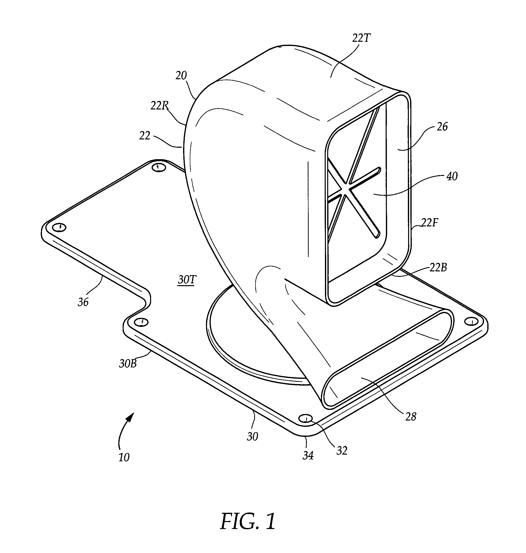 Target receptacle for catching balls