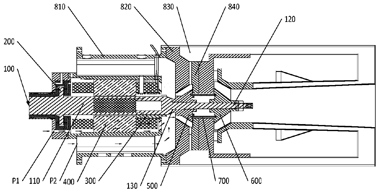 Rotor system and micro gas turbine generator set