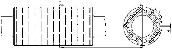 A processing method of corrugated roller suction groove and its manufacturing method