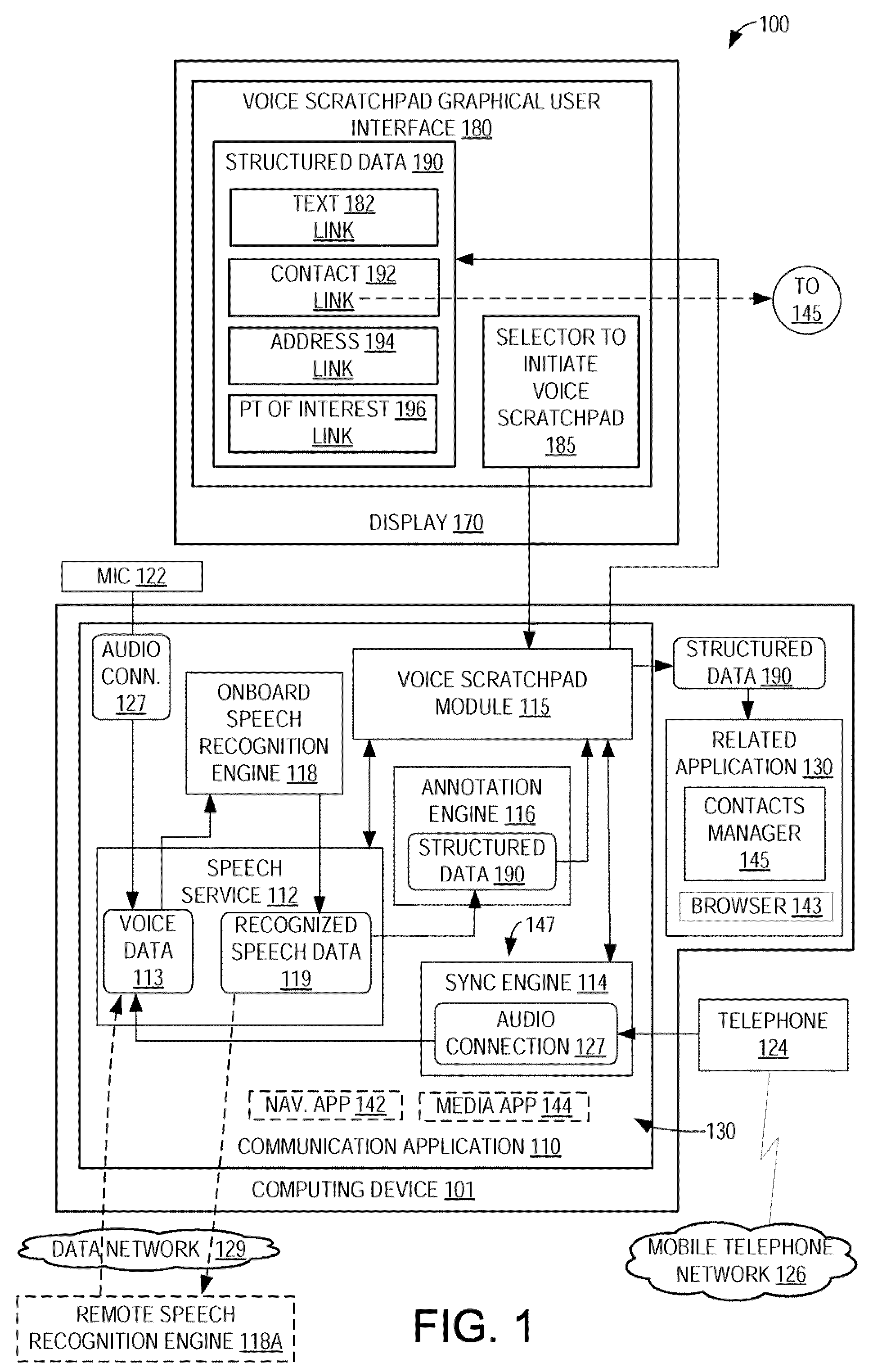 Voice scratchpad