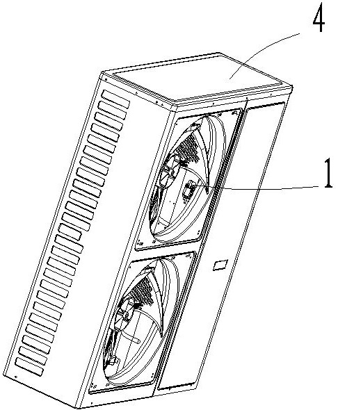 Antenna fixing frame, gprs module and air conditioner