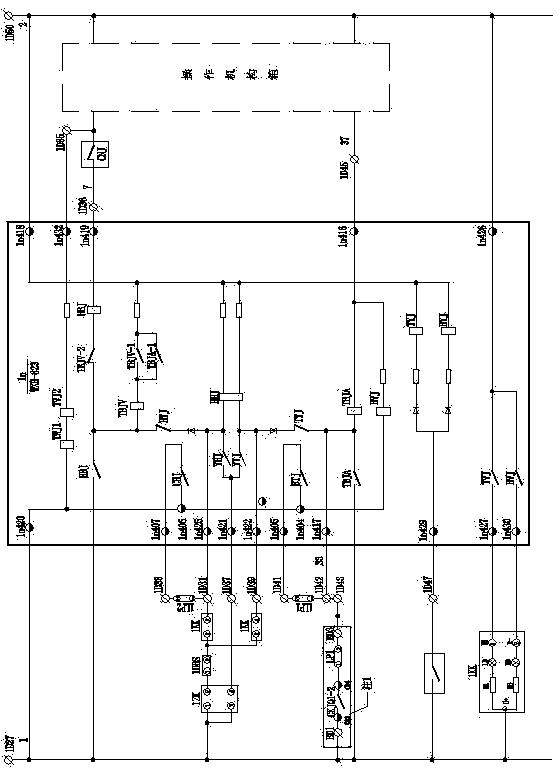 Method for quickly splitting electrical loads