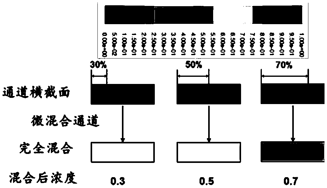 A microfluidic cell drug concentration gradient generator