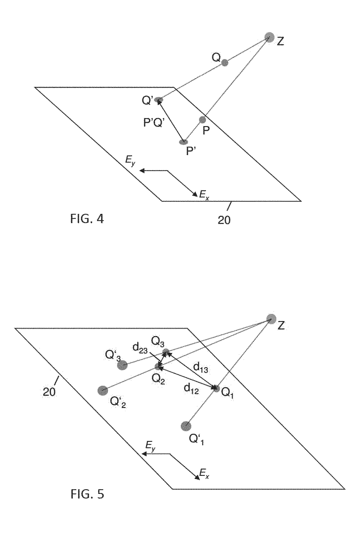 Determination of geometrical information about a medical treatment arrangement comprising a rotatable treatment radiation source unit