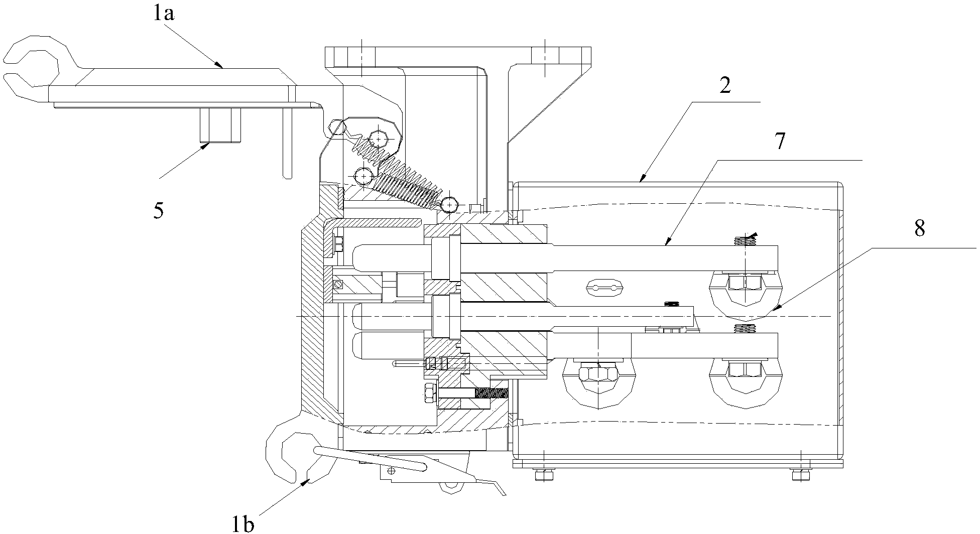 Socket, wiring circuit and train