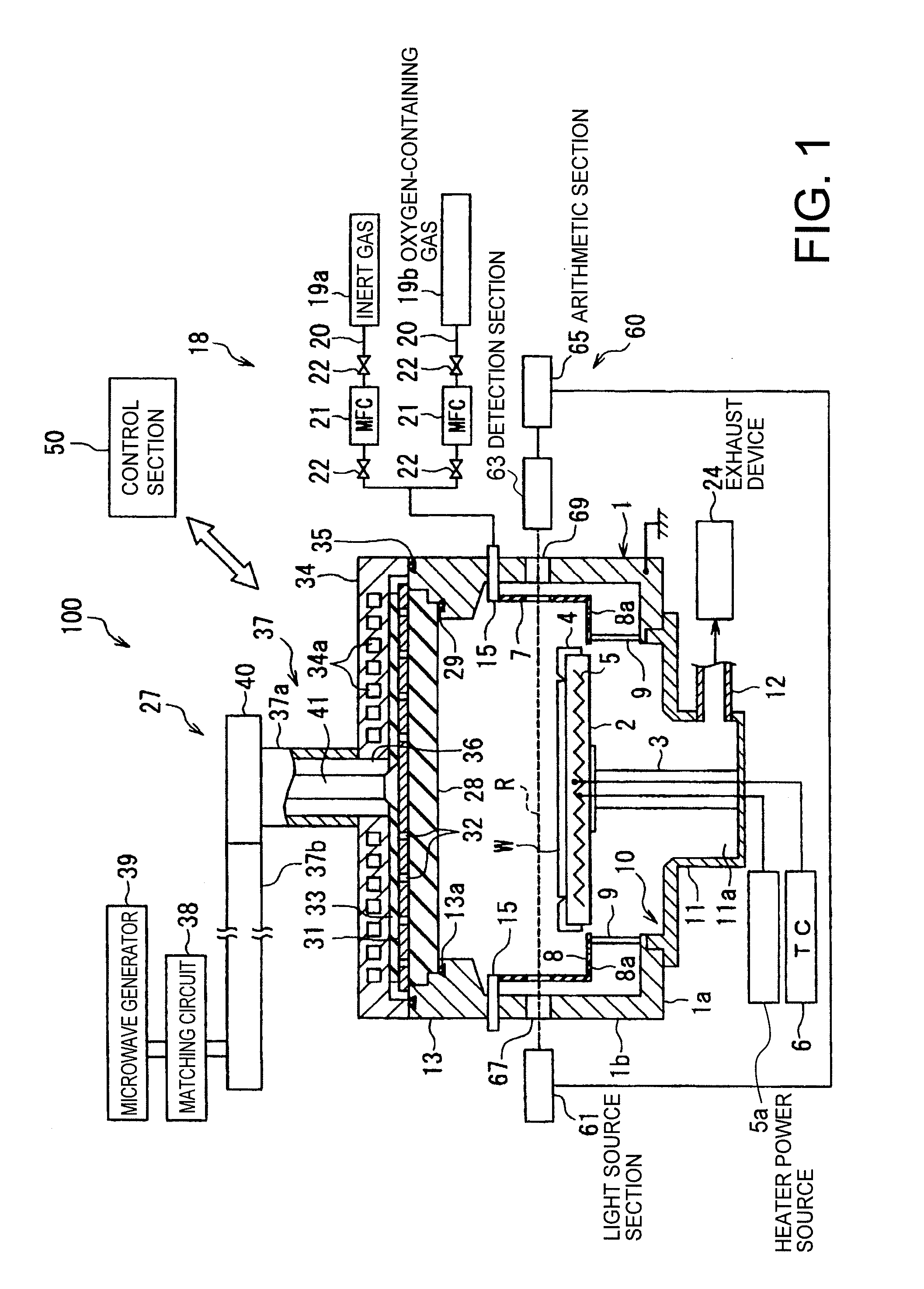 Plasma processing apparatus, plasma processing method and end point detection method