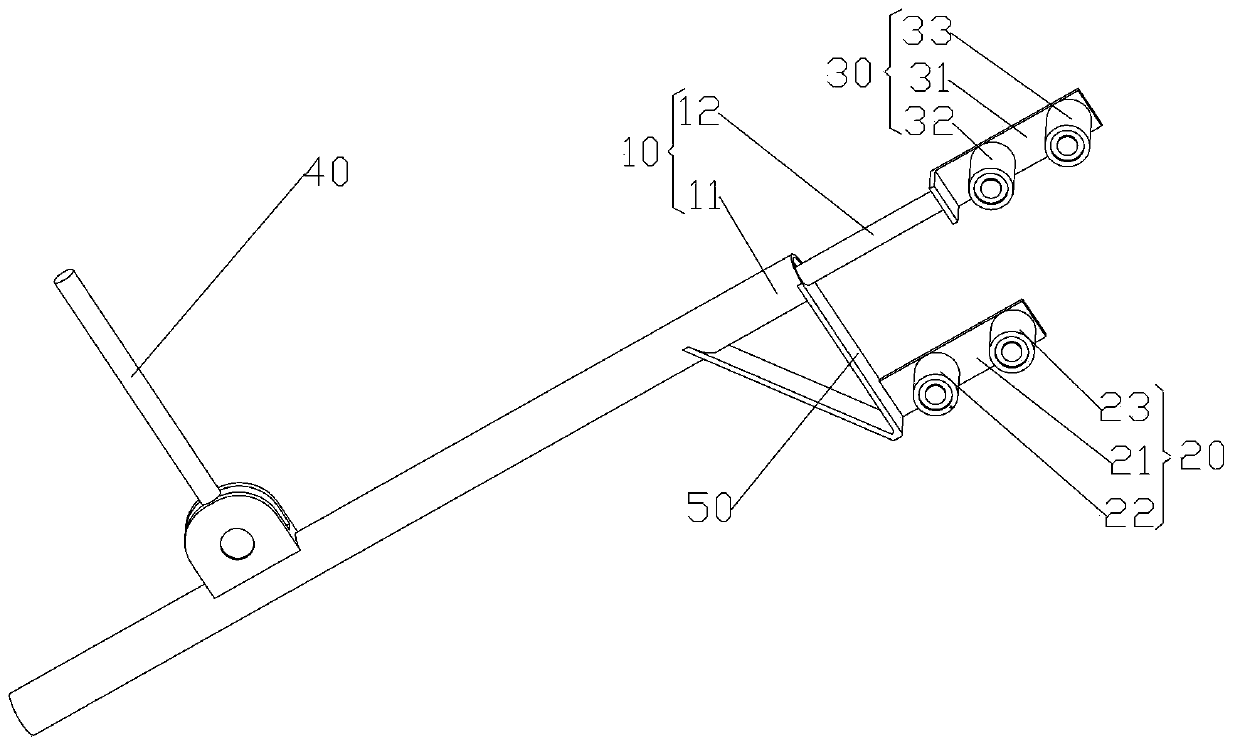 Bending device of electric cable wire