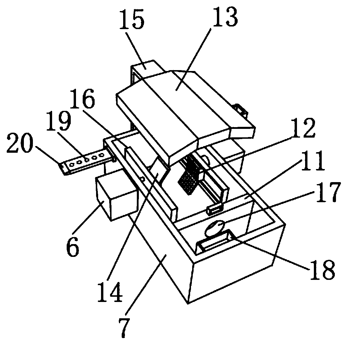 Young animal bathing device for industrial breeding of livestock industry