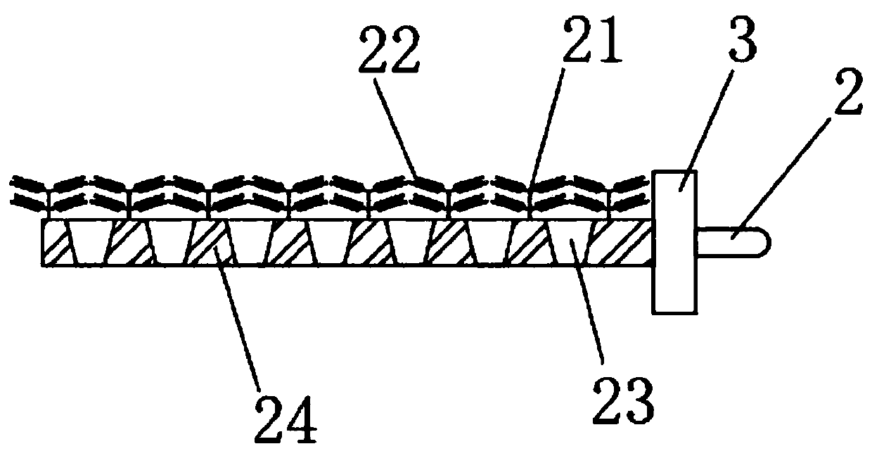 Young animal bathing device for industrial breeding of livestock industry