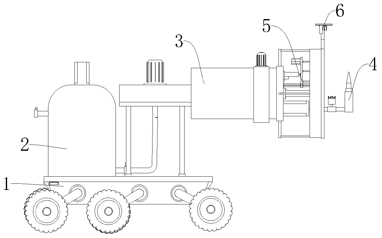 Pipeline internal anti-corrosion device