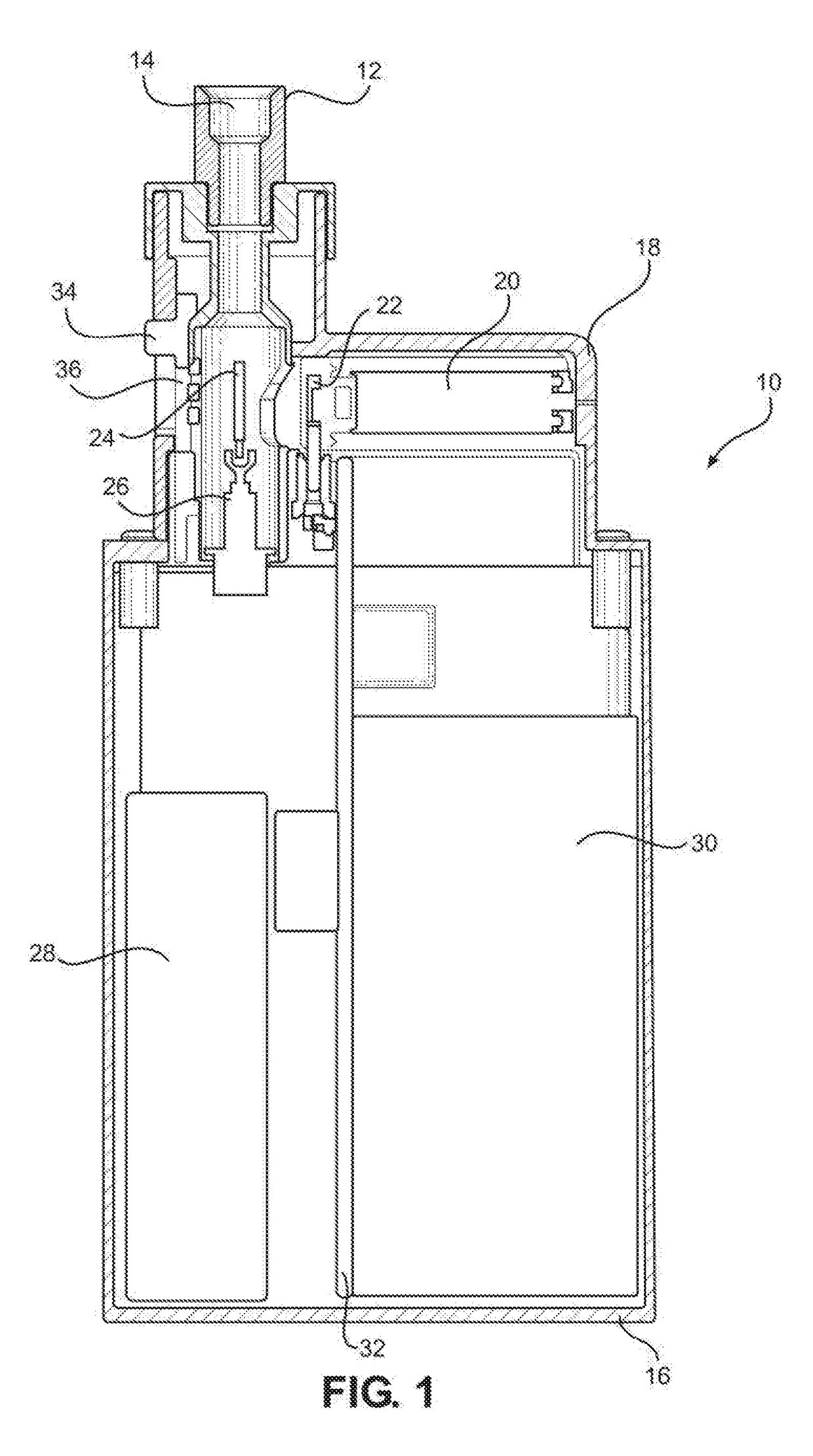 Heater element for a vaporization device