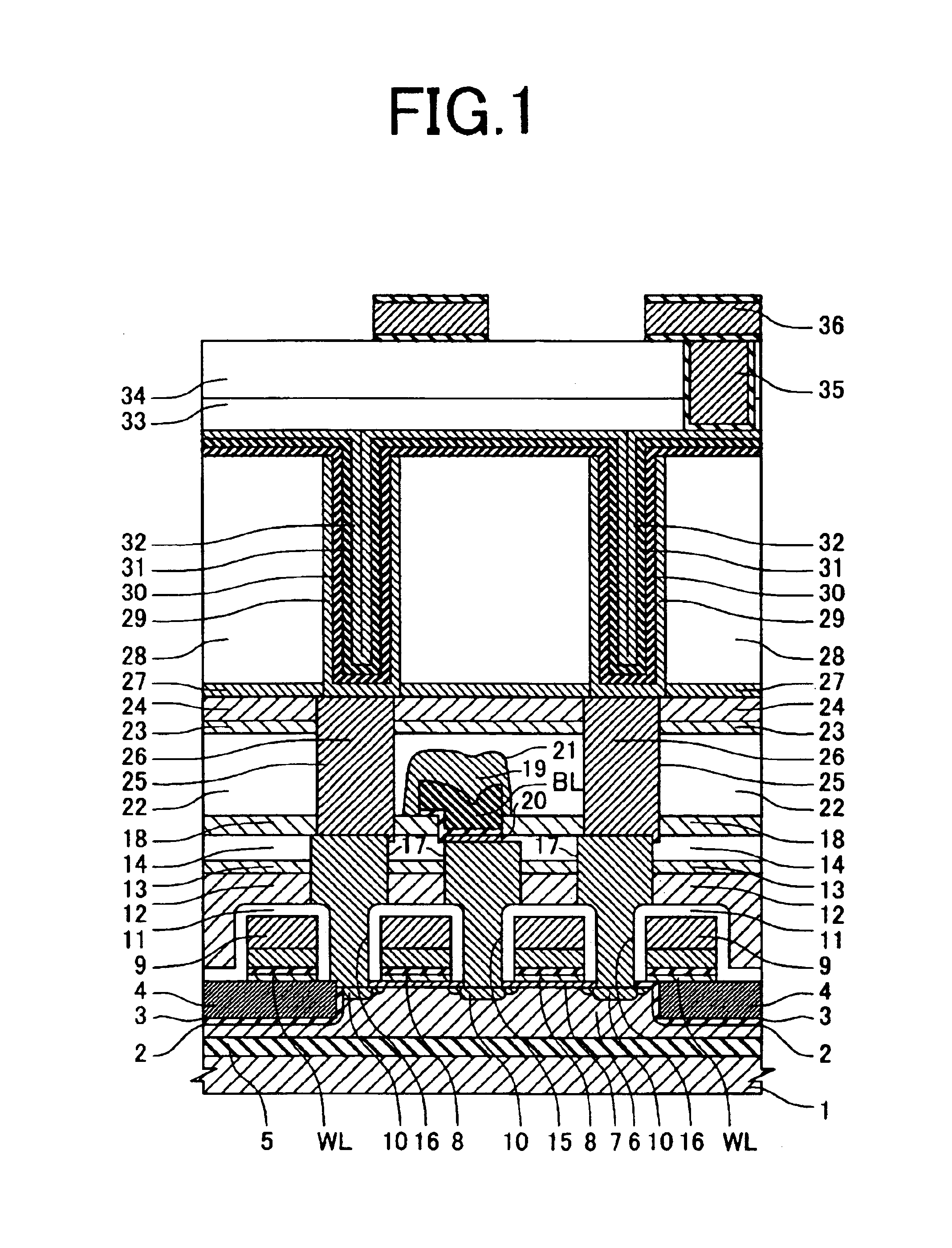 Method of making a memory structure having a multilayered contact and a storage capacitor with a composite dielectric layer of crystalized niobium pentoxide and tantalum pentoxide films