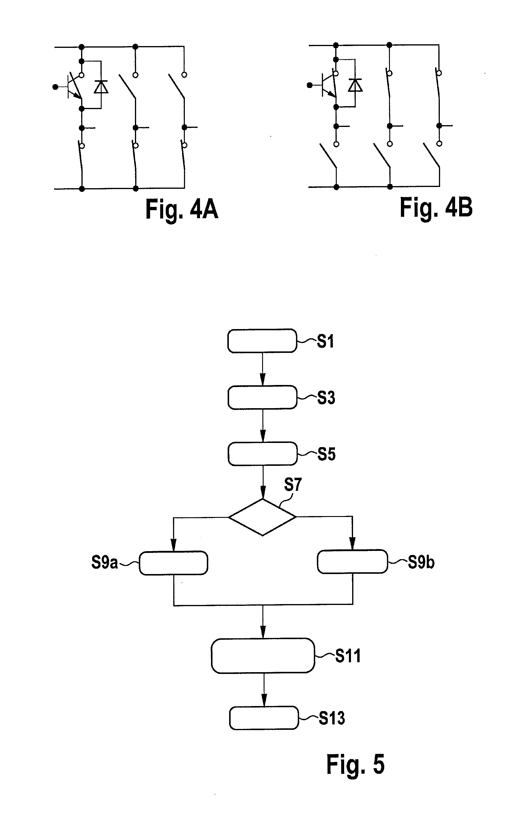 Method for the load-free opening of a separating clutch